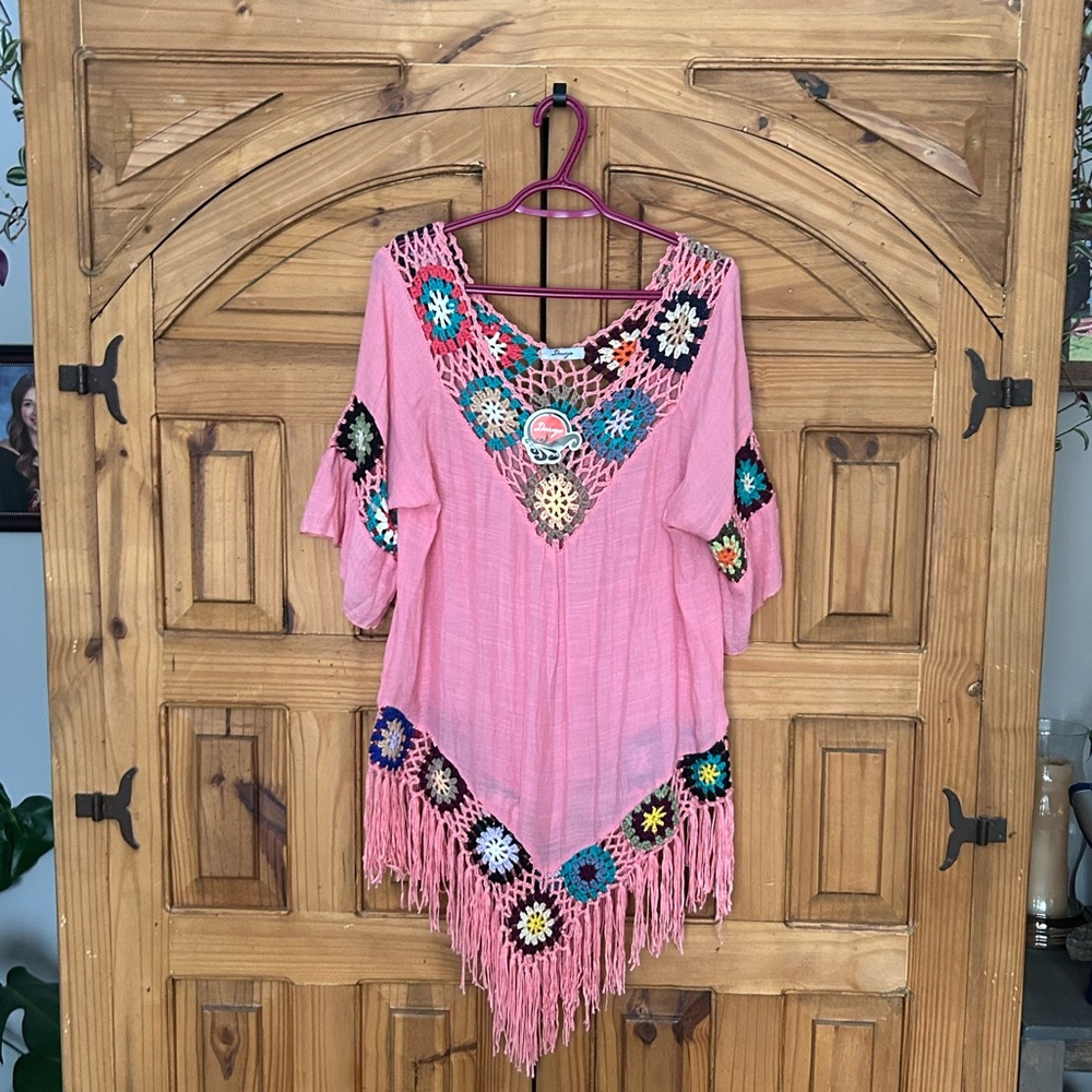NWT DASAYO Crochet Cover-Up